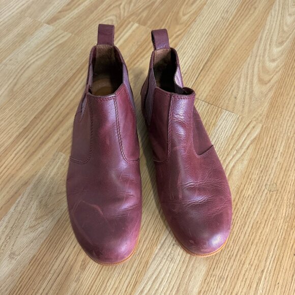 Kodiak Low Rider Chelsea Boot Womens Size 9 Red Leather - Picture 3 of 8